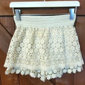 Girls Boho Skirt Shorts Size XL